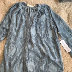 Bishop and Young blue blouse, size M.